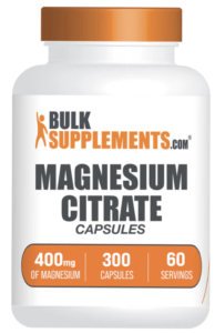 Taking magnesium citrate capsules can help to boost energy levels and combat fatigue.